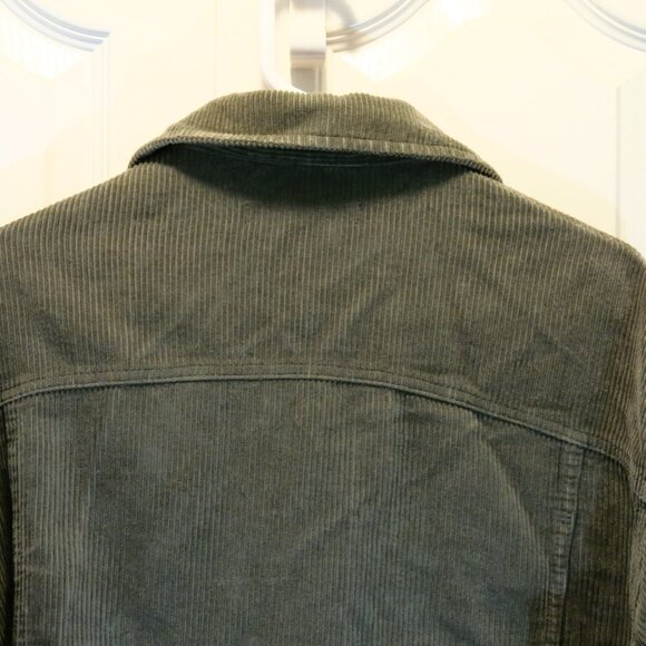 ZARA khaki corduroy over shirt size M - Picture 4 of 7